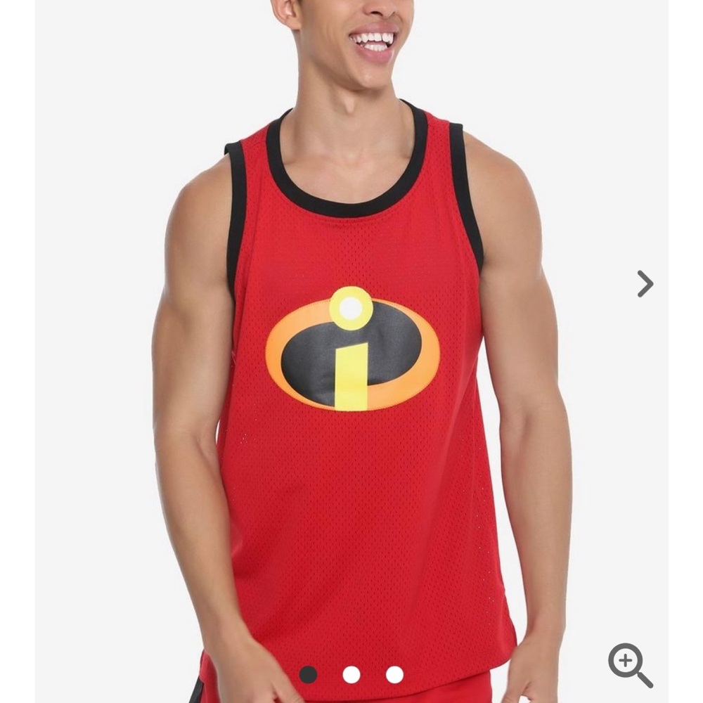 NWT Disney The Incredibles Basketball Jersey Tank Top